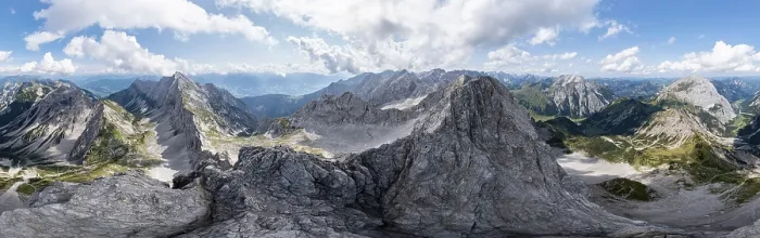 Framed Print : Alpine panorama, aerial view, mountain landscape Framed Print : Alpine panorama, aerial view, mountain landscape