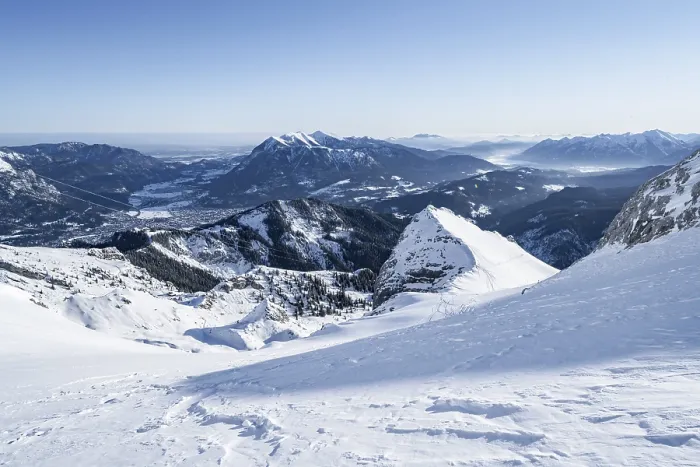 Framed Print : Alpine panorama, Bernadeinkopf