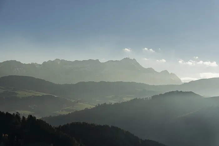 Framed Print : Alpstein Mountains and Santis