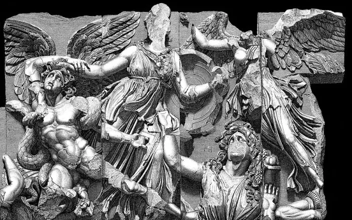 Framed Print : Altar of Zeus in the Pergamon Museum Framed Print : Altar of Zeus in the Pergamon Museum