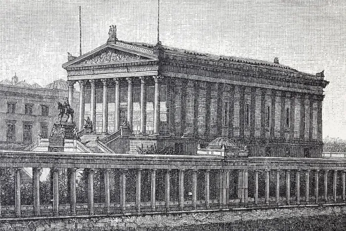 Framed Print : Alte Nationalgalerie, Old National Gallery Framed Print : Alte Nationalgalerie, Old National Gallery