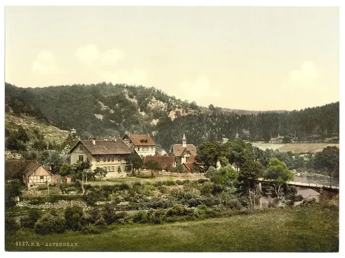 Framed Print : Altenbrak, district of the town of Thale in the district of Harz in Saxony-Anhalt Framed Print : Altenbrak, district of the town of Thale in the district of Harz in Saxony-Anhalt