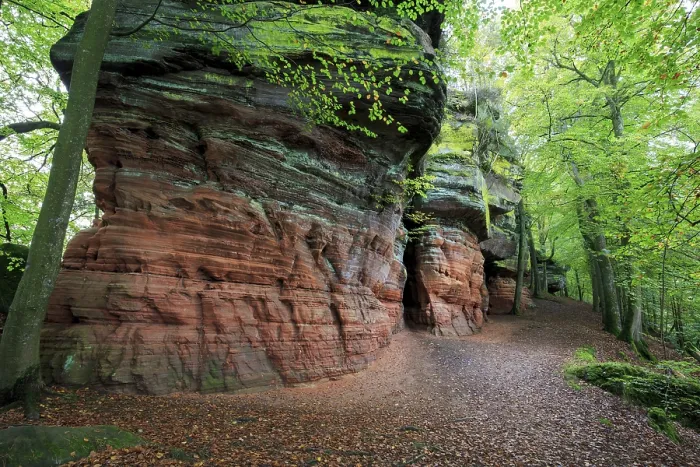 Framed Print : Altschlossfelsen, natural monument