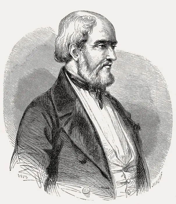Framed Print : Ambroise Louis Garneray, 1783 - 1857