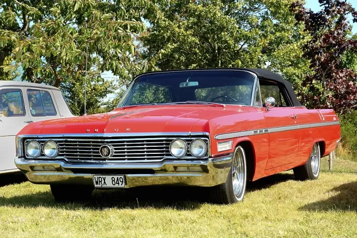 Framed Print : American classic car Buick LeSabre Convertible 1964, vintage car meeting in Svenstorp, Ystad, Scania, Sweden, Europe Framed Print : American classic car Buick LeSabre Convertible 1964, vintage car meeting in Svenstorp, Ystad, Scania, Sweden, Europe