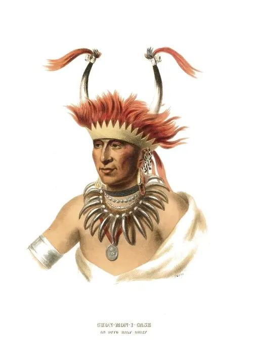 Framed Print : American Indian, Native American