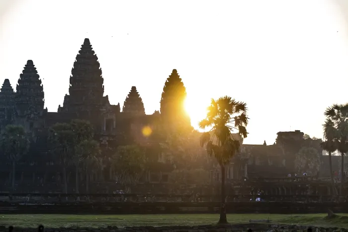 Framed Print : The ancient Ankor Wat temple in Cambodia Framed Print : The ancient Ankor Wat temple in Cambodia
