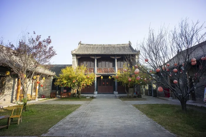Framed Print : Ancient architectural complex of the Chen Family Mansion in Shangqiu Ancient City was a private residence during