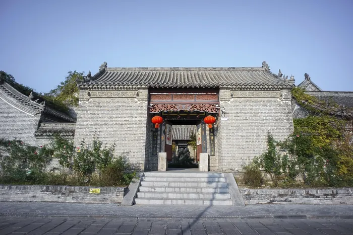 Framed Print : Ancient architectural complex of the Chen Family Mansion in Shangqiu Ancient City was a private residence during Framed Print : Ancient architectural complex of the Chen Family Mansion in Shangqiu Ancient City was a private residence during