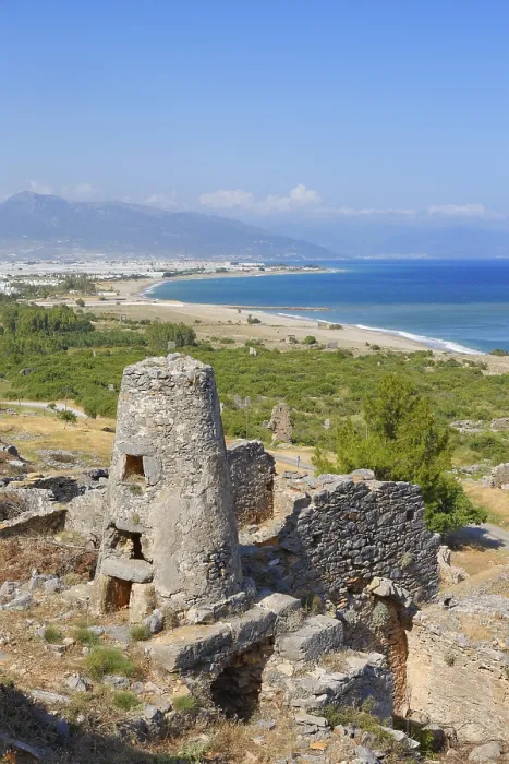 Framed Print : Ancient city Anemurium, Anamur Framed Print : Ancient city Anemurium, Anamur