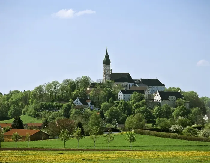 Framed Print : Andechs Abbey church, Benedictine abbey Framed Print : Andechs Abbey church, Benedictine abbey