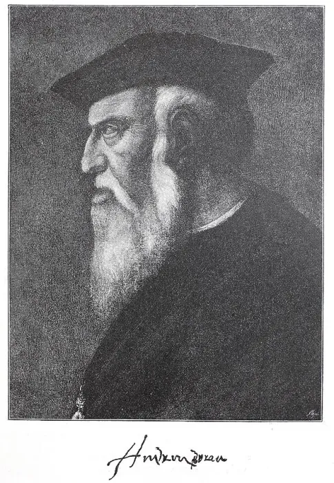 Framed Print : Andrea Doria, 1466, 1560, Doge of Genoa or Venice