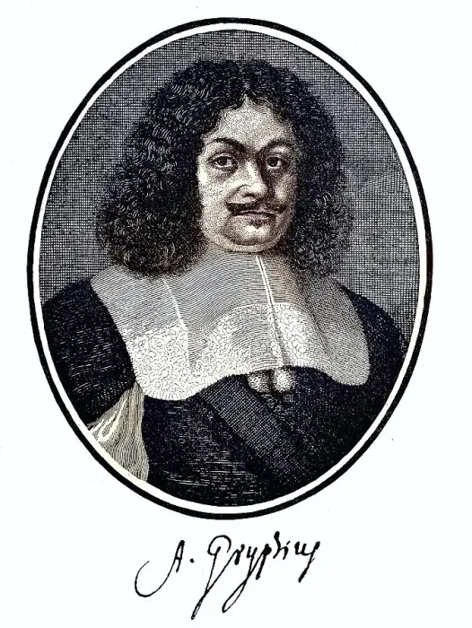 Framed Print : Andreas Gryphius, 2 October 1616