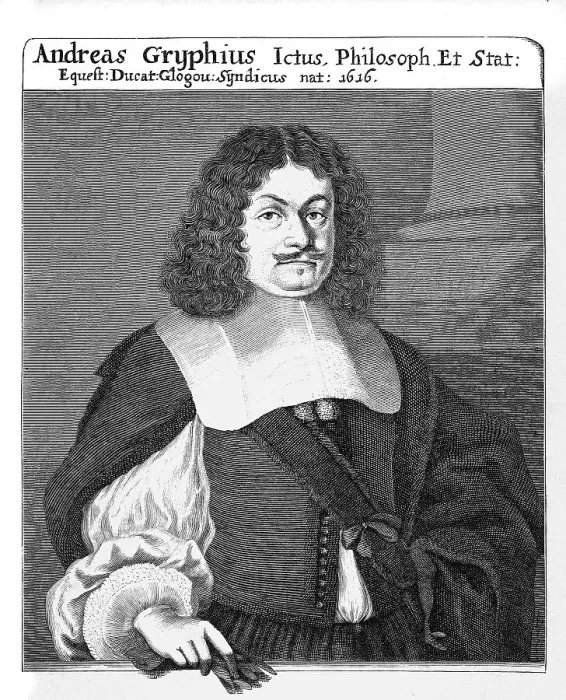 Framed Print : Andreas Gryphius, born Andreas Greif (1616-1664) Framed Print : Andreas Gryphius, born Andreas Greif (1616-1664)