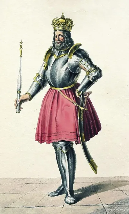 Framed Print : Andrew I (1013-1060), King of Hungary (1046-1060)