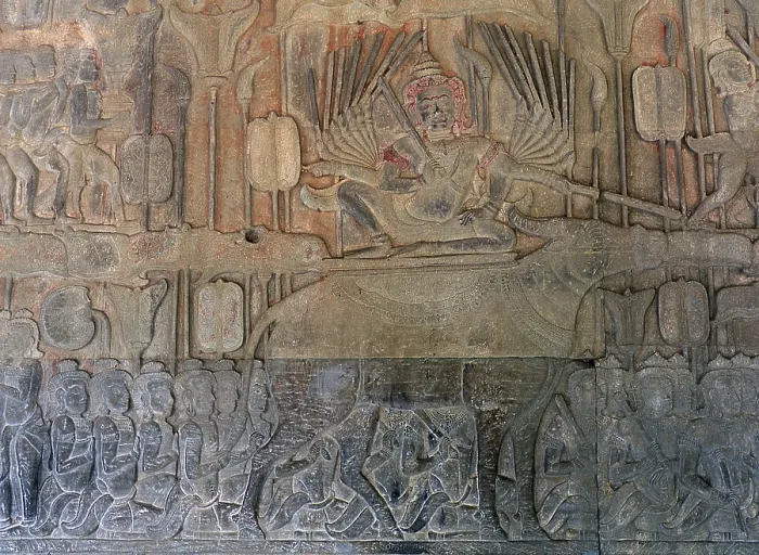 Framed Print : Angkor Wat was built for King Suryavarman II (ruled 1113-50)