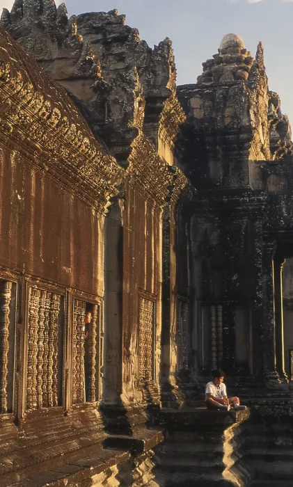 Framed Print : Angkor Wat was built for King Suryavarman II (ruled 1113-50) Framed Print : Angkor Wat was built for King Suryavarman II (ruled 1113-50)