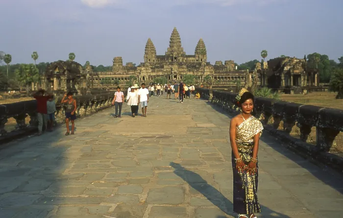 Framed Print : Angkor Wat was built for King Suryavarman II (ruled 1113-50)
