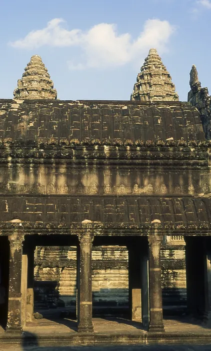 Framed Print : Angkor Wat was built for King Suryavarman II (ruled 1113-50)