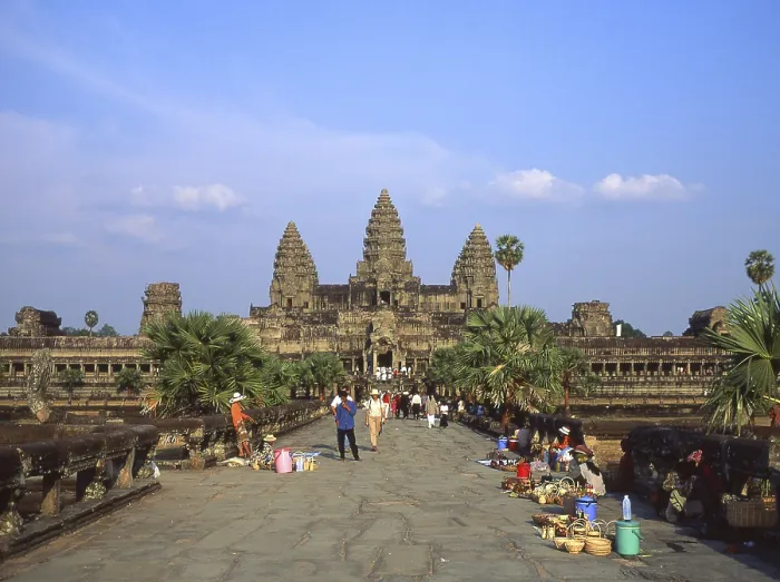 Framed Print : Angkor Wat was built for King Suryavarman II (ruled 1113-50) Framed Print : Angkor Wat was built for King Suryavarman II (ruled 1113-50)