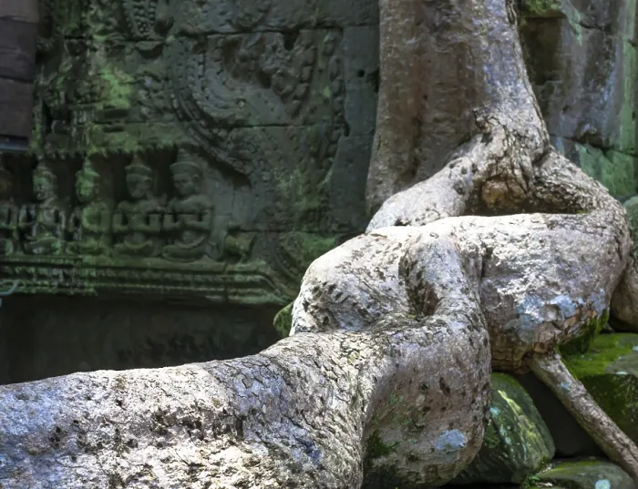 Framed Print : Angkor Wat, the most famous archaeological site in Cambodia