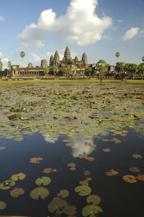 Framed Print : Angkor Wat, main temple, Cambodia, Asia