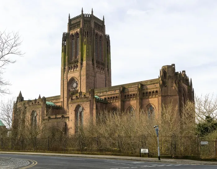 Framed Print : Anglican Cathedral Church of Christ in Liverpool
