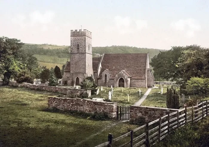 Framed Print : The Anglican Church of St Michael in Wayford