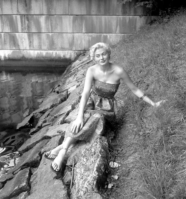 Framed Print : Anita Ekberg. Born 29 September 1931