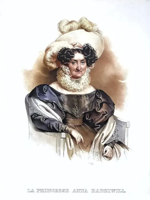 Framed Print : Anna Princess Radziwill, Historical