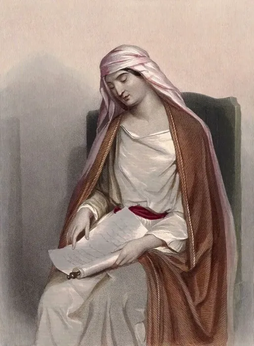 Framed Print : Anna The Prophet, Gospel of Luke