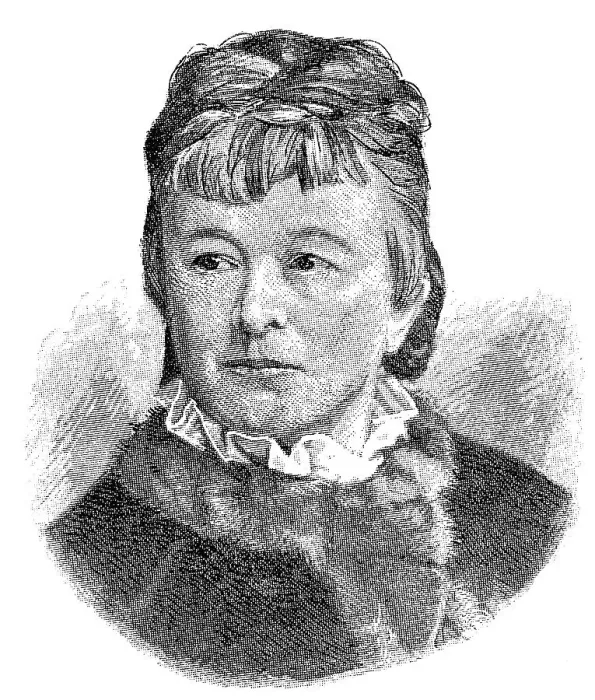 Framed Print : Anna Schimpff-Jahn, 1831-1896, a German writer