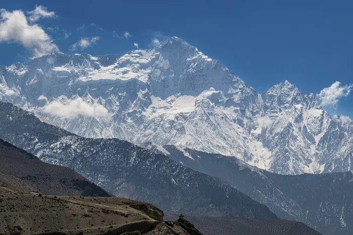 Framed Print : Annapurna mountain range, Kingdom of Mustang Framed Print : Annapurna mountain range, Kingdom of Mustang