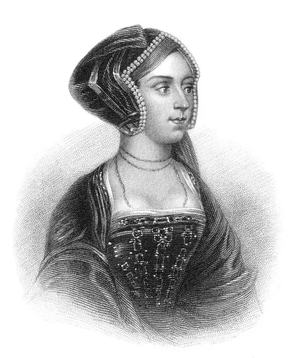 Framed Print : Anne Boleyn, 1501-1536, Koenigin von England von 1533 bis 1536 als zweite Frau von Koenig Heinrich VIII