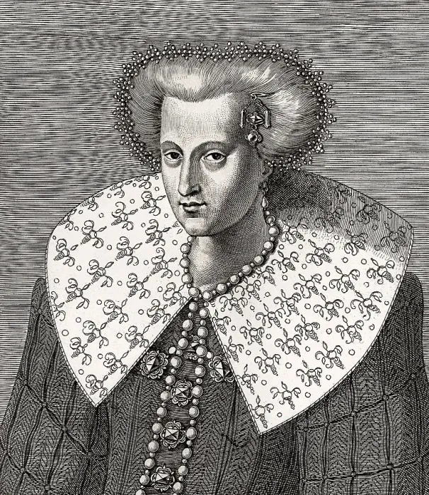 Framed Print : Anne of Denmark, 1574 -1619, Queen of Scotland