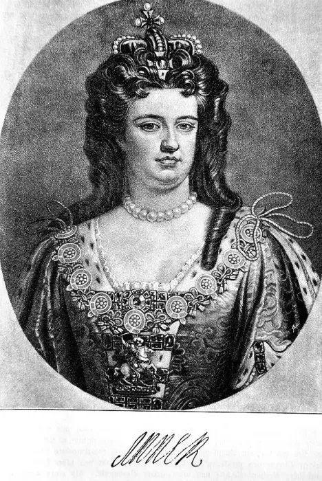 Framed Print : Anne Stuart, 6 February 1665, 1 August 1714 Framed Print : Anne Stuart, 6 February 1665, 1 August 1714