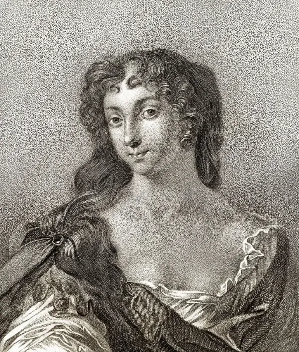 Framed Print : Anne Wharton, nee Lee, 1659-1685