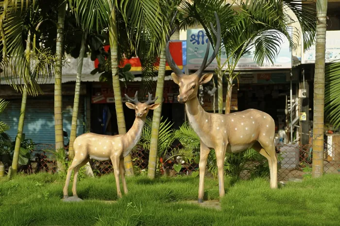 Framed Print : Antelope statue, alibag, raigad Framed Print : Antelope statue, alibag, raigad