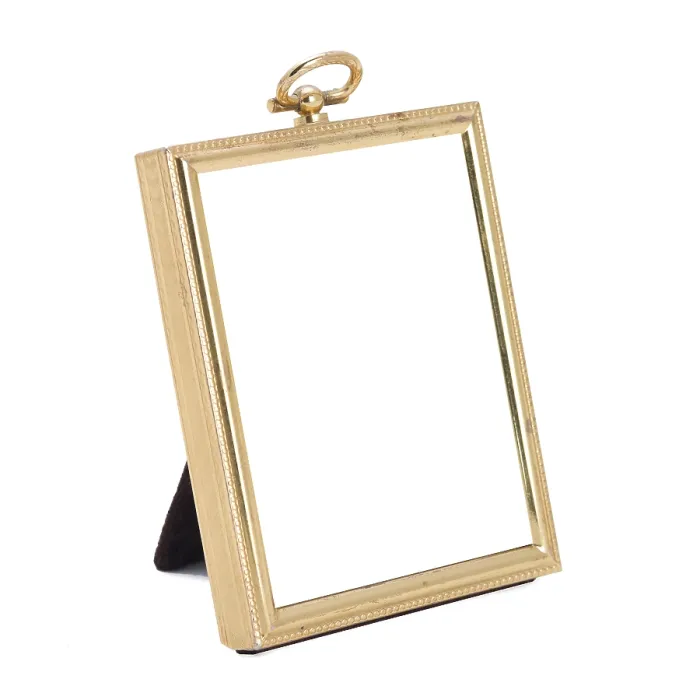Framed Print : Antique frame with portrait of a woman