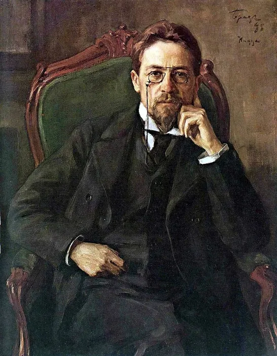 Framed Print : Anton Chekhov (1860-1904) in Nice Framed Print : Anton Chekhov (1860-1904) in Nice