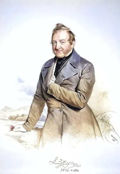 Framed Print : Anton Joseph Emanuel Kraus (since 1845: Ritter von Elislago) (born 9 October 1777 in Vienna)