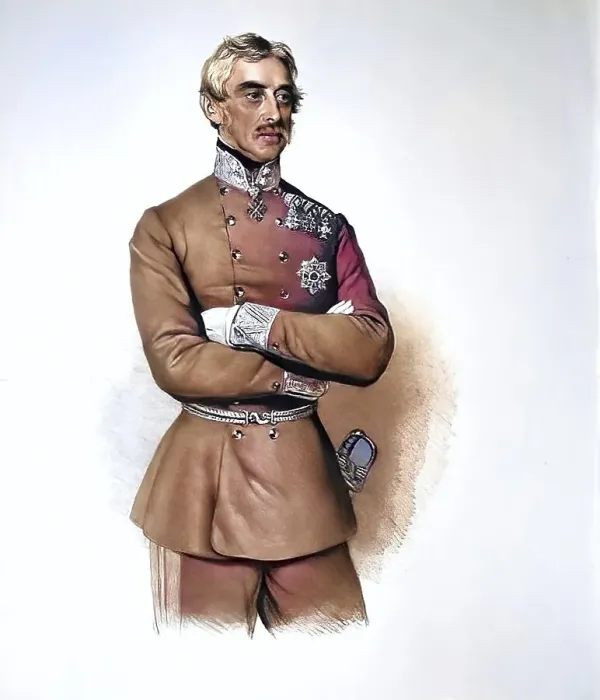 Framed Print : Anton Prokesch, from 1830 Knight Framed Print : Anton Prokesch, from 1830 Knight