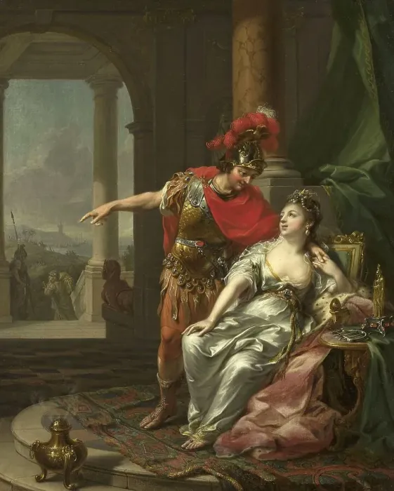 Framed Print : Antony and Cleopatra, Pharaoh Cleopatra VII born 69 BC Framed Print : Antony and Cleopatra, Pharaoh Cleopatra VII born 69 BC