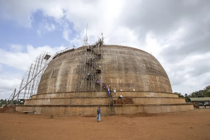 Framed Print : Anuradhapura, Sri Lanka, August 21