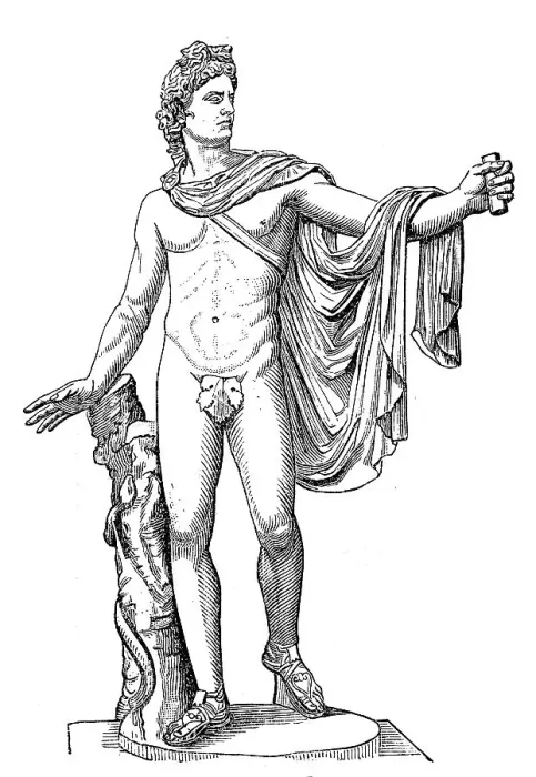 Framed Print : Apollo, ancient Greek god of light Framed Print : Apollo, ancient Greek god of light
