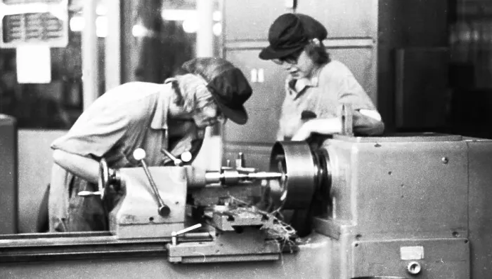 Framed Print : Apprenticeship at Opel in Bochum on 8 Framed Print : Apprenticeship at Opel in Bochum on 8