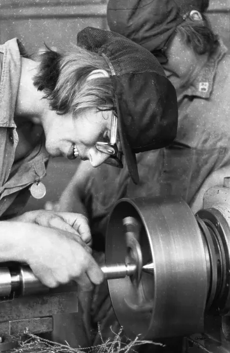 Framed Print : Apprenticeship at Opel in Bochum on 8 Framed Print : Apprenticeship at Opel in Bochum on 8