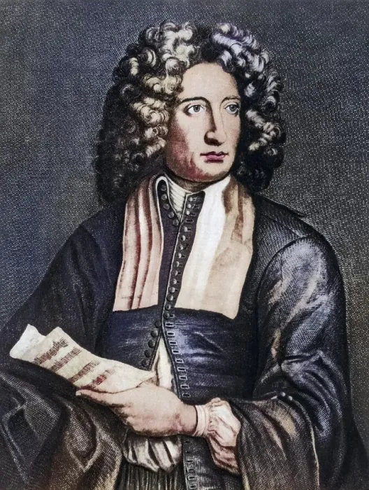 Framed Print : Arcangelo Corelli (1653-1713), Italian composer and violinist