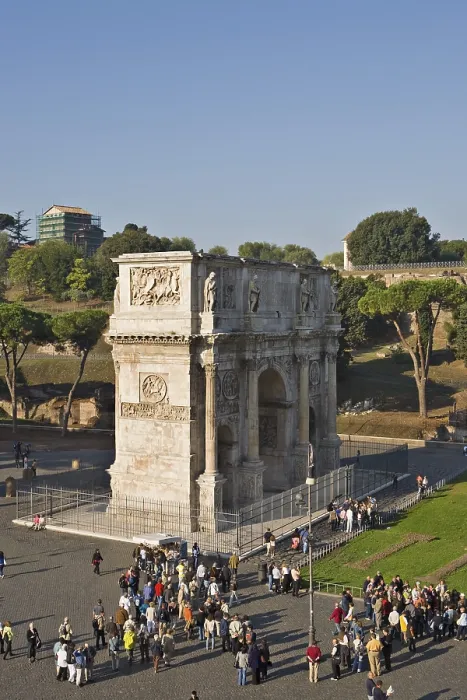 Framed Print : Arch of Constantine seen from the Colosseum Framed Print : Arch of Constantine seen from the Colosseum