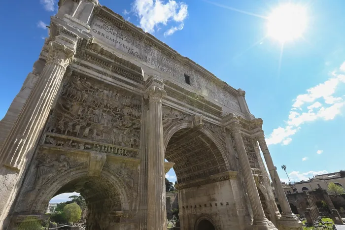 Framed Print : Arch of Septimius Severus, Rome, Italy